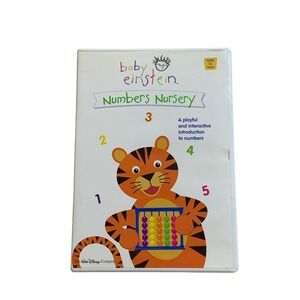 Baby Einstein Numbers Nursery DVD 2003 Disney Kids Learning Counting Ages 1+